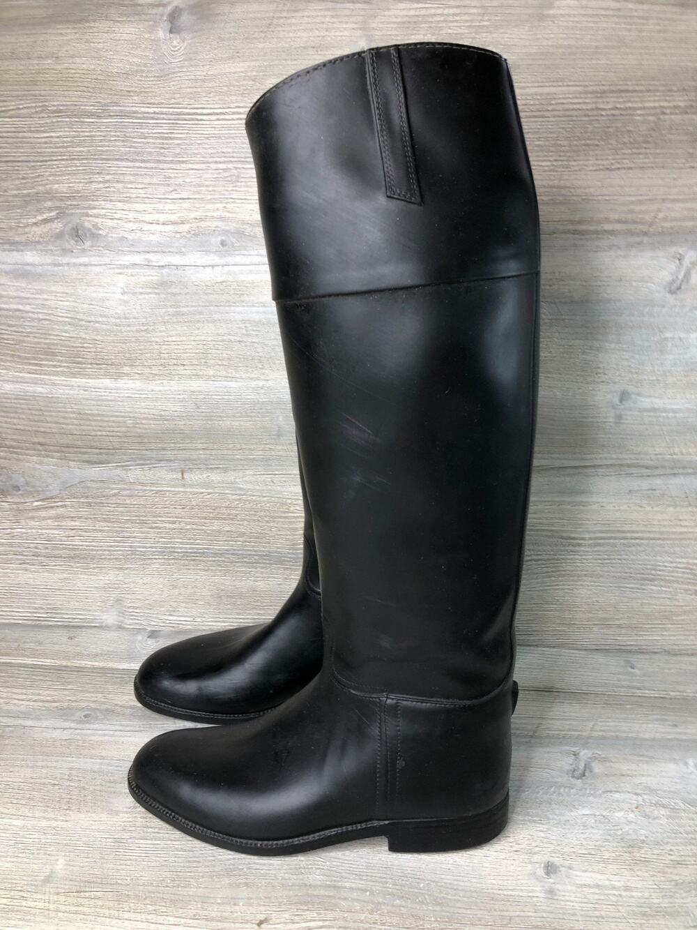 Aigle Coupe Saumur Cree Pour Tall Boots EU 40 US 8.5/9 Rubber Riding France